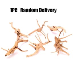 Natural Tree Trunk Aquarium Decoration Wood Artwork Decor Driftwood Branches Landscaping Ornaments Fish Tank Decor Supplies