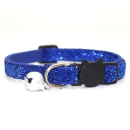 2024 Cat Collar Adjustable with Bell Breakaway Adjustable Kitten Cat Sequin Collar Neck Strap Cat Pet Supplies Puppy Accessories