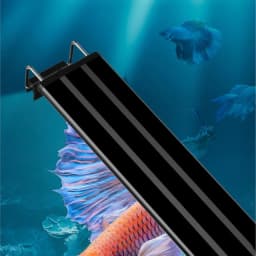 Aquarium LED Light Super Slim Fish Tank Aquatic Plant Grow Lighting Waterproof Bright Clip Lamp RGB LED 20-63cm for Fish Tank