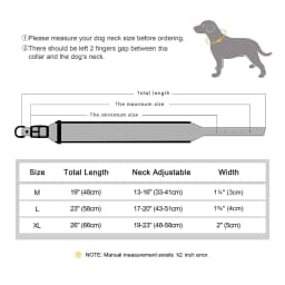 Customized Engraved Dog Collar Wide Leather Dog Collar Large Soft Padded Pet Dog Collars For Medium Large Dogs Free Engraving