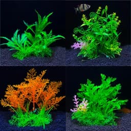 14cm/5.5inch Fish Tank Simulation Plant Aquarium Artificial DIY Decor Plants Water Grass Fish Tank Decorations