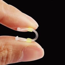 Portable Line Swivel Tool Double Head Space Bean Double Hook Silicone Fish Hook Fixed Distance Splitter Fish Line Separator