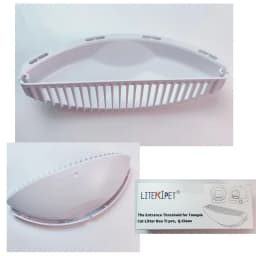 Cat Litter Box Automatic Toilet Raise The Threshold for Tonepie Litter Box Reduce Leaking Urine