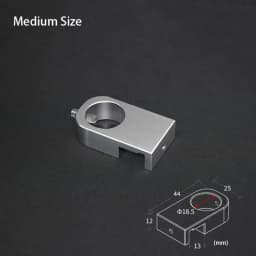 Aluminum Alloy Aquarium Water Tube Holder Water Pipe Hose Mount Bracket for 20mm Pipe Water Tube Fixed Clip Fish Tank Hose Clamp