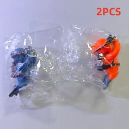 Fish Tank Diver Ornaments Landscape Decoration Aquarium Gifts Popular Floating, Hayao Miyazaki Blue Fatty with Ball and Line