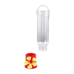 90ML Hummingbird Feeders Portable Transparent Hanging Bird Feeders Removable Lightweight Water Bowl Garden