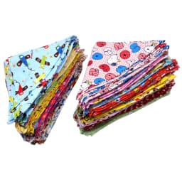S/M/L/XL 10PCS Dog Bandana Cotton Dog Puppy Bibs Scarf Dog Bandans For -Large Dogs