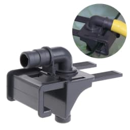 Water Pipe Holder Fish for Tank Plastic Mounting Clips Durable Aquarium Tube Clamp Hose Holders Clip for Inlet Outlet Tu