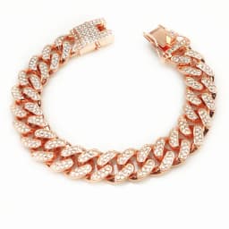 Luxury Cuban Link Cat Necklace Gold Chain Collar for Cats, Kitten Puppy Luxury Rhinestone Jewelry Wedding Prom Accessories