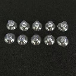 10Pcs Transparent Black Aquarium Suction Cup Air Tube Holder Sucker for Fish Tank Pump Oxygen Air Tube Fixing Clip Accessories