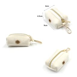 Personalized Dog Harness Collar Name Customized Velvet Collar Bow Leash for Small Medium Large Dogs Poop Bag Dispenser Pouch