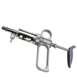 5ml 10ml Feeding Metal Continuous Syringe Vaccine Poultry Sow Sheep Pig Cattle Injection Animal Farming Tools