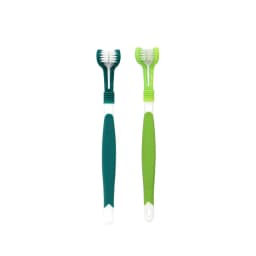 Pet Toothbrush Three-Head Toothbrush Multi-angle Cleaning Addition Bad Breath Tartar Teeth Care Dog Cat Cleaning Mouth