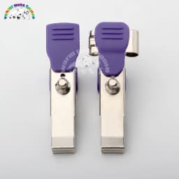 5pcs Reusable Veterinary ECG/EKG Alligator Clip Multifunctional Clip Adapter for Animals Pets Dog Cat Vet Equipment
