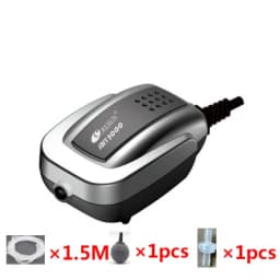 Resun Aquarium Air Pump Fish Tank Mini Silent Compressor Single Double Outlet Oxygen Pumps Aquariums Aquatic Accessories 220v
