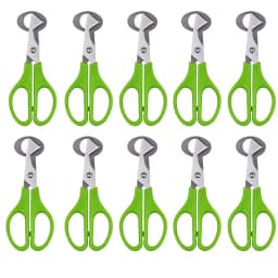 10PCS Stainless Steel Quail Egg Cutter Scissors Pigeon Bird Quail Egg Cutter Opener Cracker Kitchen Clipper Tool