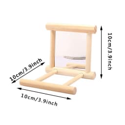1/8PCS Set Combination Parrot Bird Toys Wood Articles Bite Pet Bird Toys For Parrot Training Bird Toy Swing Ball Bell Standing