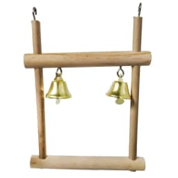 1/8PCS Set Combination Parrot Bird Toys Wood Articles Bite Pet Bird Toys For Parrot Training Bird Toy Swing Ball Bell Standing