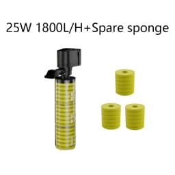110V 220V new reinforced aquarium built-in sponge filter three-in-one circulating silent water pump oxygenation filter pump