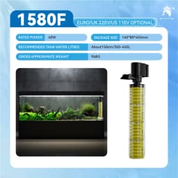 110V 220V new reinforced aquarium built-in sponge filter three-in-one circulating silent water pump oxygenation filter pump