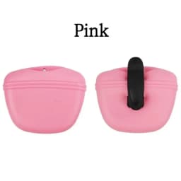 Manufacturer Silicone Pet Dog Training Waist Bag Portable Food Reward Storage Bag Puppy Snack Bag with Magnetic Clip Pet Outing