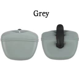 Manufacturer Silicone Pet Dog Training Waist Bag Portable Food Reward Storage Bag Puppy Snack Bag with Magnetic Clip Pet Outing