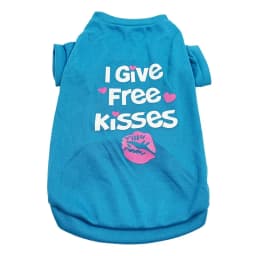Sweet Print Puppy Dog Tshirt Vest Spring Autumn Cotton Pet Clothes for Small Dogs Poodle Yorkshire Teddy Shirts Mascotas Outfits