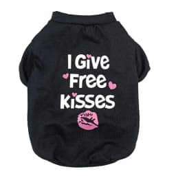 Sweet Print Puppy Dog Tshirt Vest Spring Autumn Cotton Pet Clothes for Small Dogs Poodle Yorkshire Teddy Shirts Mascotas Outfits