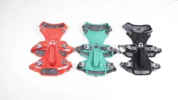 Escape Proof Nylon Dog Harness Reflective Dog Harnesses Durable Pet Vest With Handle Adjustable for Small Medium Large Dogs Pug