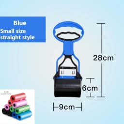 Durable Dog Poop Grabber Easy Cleaning Outdoor Pet Pooper Scooper Walking Gear New