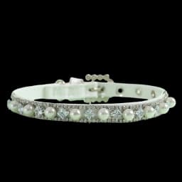 Luxury Rhinestone Puppy Collar for Small Dogs Cat Necklace Bling Crystal Jewelry Pet Accessorie Princess Diamond Wedding Collar