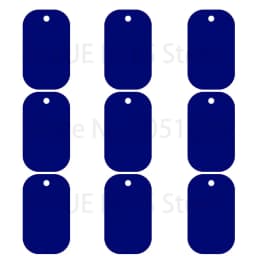 Wholesale 100Pcs Military Tag Dog ID Tag Pendant Necklaces Team Keychain Name Pet Dog Number Army ID Tags Personalised NamePlate