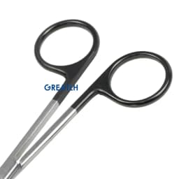 10cm Ophthalmic Scissors Curved Head Straight Head Scissors Eye Surgical Tool Autoclavable Ophthalmic Instrument