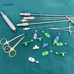 2pcs Liposuction Needle Protector Autoclavable Soft Silicone Skin Protector Liposuction Tool