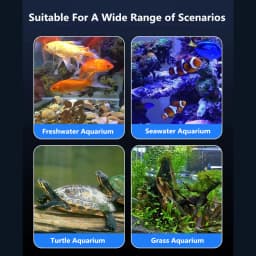 Mini USB Charging Aquarium Heating Rod Aquarium Fish Tank Heater Submersible Thermostat Heater Adjustable Temperature 18-34℃