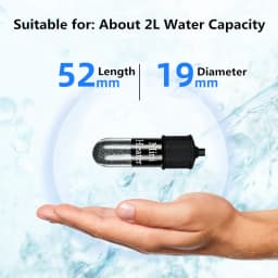 Mini USB Charging Aquarium Heating Rod Aquarium Fish Tank Heater Submersible Thermostat Heater Adjustable Temperature 18-34℃