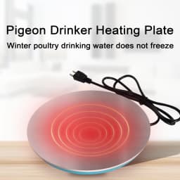 Poultry Drinking Water Constant Temperature Base Safe and Durable Poultry Waterer Drinker Heated Base Farming Equipment 1Pc