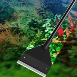 Aquarium Cleaning Tool Fish Tank Flat Sand Algae Removal Dual-Use Glass Algae Removal Scraper Household Cleaning Supplies Tool