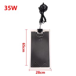 5-45W Reptiles Heat Mat Pet Heating Warm Pads Adjustable Temperature Controller Mats Reptiles Supplies Plant Warm Heating Pad
