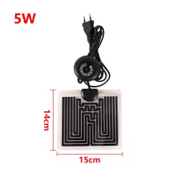 5-45W Reptiles Heat Mat Pet Heating Warm Pads Adjustable Temperature Controller Mats Reptiles Supplies Plant Warm Heating Pad