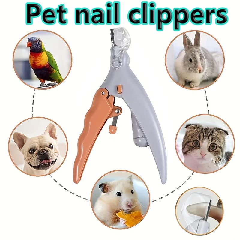 1pc LED Pet Nail Clipper For Easy And Safe Dog And Cat Paw Grooming, Nail Clippers with Lights, Cats, Dogs, Paws, Nail Clippers