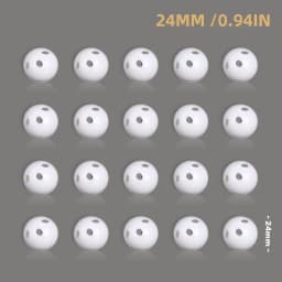 30/50/100pcs Plastic Rattle Bell Balls Squeaker Baby Toys DIY Rattle Beads Noise Maker Repair Fix Dog Plush Doll Babies Supplies