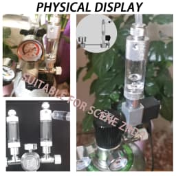 Aquarium CO2 Bubble Meter Water Injection Version CO2 Regulator Generator Reaction System Fish Tank CO2 equipment Accessories