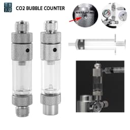 Aquarium CO2 Bubble Meter Water Injection Version CO2 Regulator Generator Reaction System Fish Tank CO2 equipment Accessories