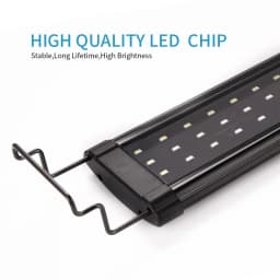 Aluminum Alloy Aquarium Lamp For Plant Grow Fish Tank Bracket Lights Clip on Fish Tank