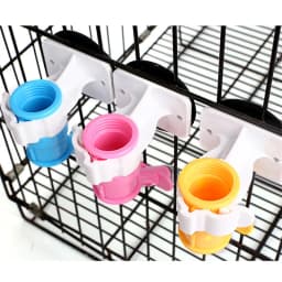 1/2pcs Cute Feeder Pet Puppy Dispenser Water Bottle Dog Fountain Hanging Head Drinking Ball Mounted Pet Water Dispenser