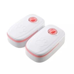 Dog Feeder Cat Automatic Feeding Water Bowl White Pet Food Storage Dispenser Container Pets Puppy Kitten Accessories