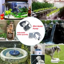 Water Pump Pet Cat Water Dispenser Anti Dry Burning Motor Cat Flower Water Dispenser Water Dispenser Fish Tank Submersible Pump