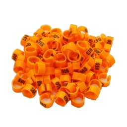 50 pcs Number (01-50) Inner Diameter 10mm Pigeon Leg Poultry Dove Bird Parrot Clip Rings Band Foot Ring Pigeon Supplies
