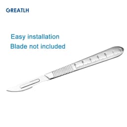 Two Type Choices 3# 4# Knife Handle Scalpel Handle Stainless Steel Orthopedic Instrument